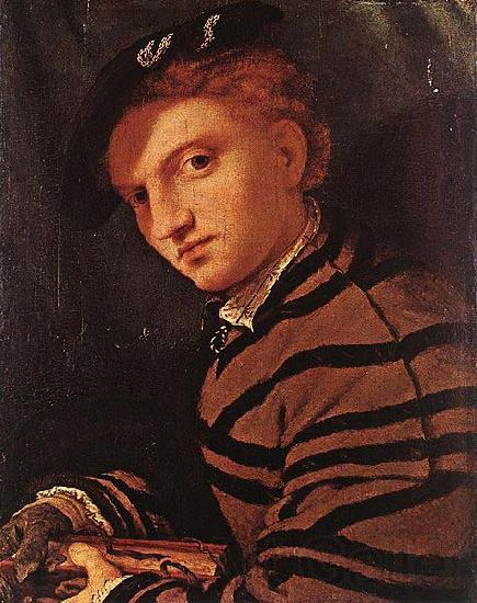 Lorenzo Lotto Young Man with Book